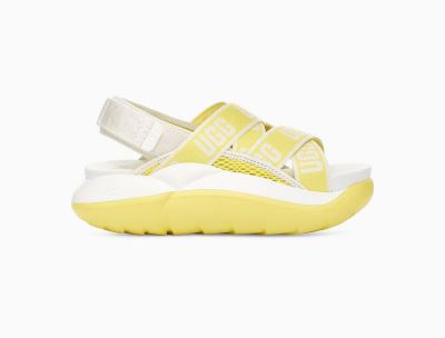 UGG LA Cloud Sandal Womens Slides Margarita/ Yellow/White - AU 216IL